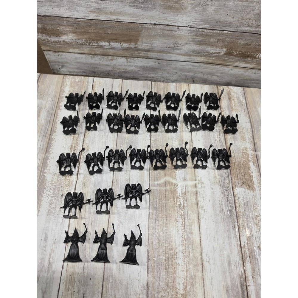 Lot of 30 Fantasy Miniatures Gargoyle Demon Dragon Army Figures RPG D&D Style"